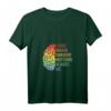 Humorvolles Überlebenden T-Shirt mit V-Ausschnitt – Für Gehirnoperation-Überlebende, Bewusstsein für Gehirnkrebs & Neuro-Onkologie