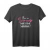 Damen Brustkrebs Aufklärung T-Shirt - Ich bin ein Überlebender für Krebsüberlebende & Bewusstseinsförderung