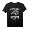 Ich werde Papa 2023 T-Shirt - Lustiges Geschenk für baldige Väter mit Spruch, klassisch geschnitten, perfekt für Babyparty & Vatertag