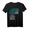 71. Geburtstag Mann - Limited Edition Juli 1953 T-Shirt für humorvolle Geschenke und Deko zum 71. Geburtstag
