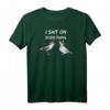 Vogel Liebhaber T-Shirt mit Taube und Möwe im Sombrero – Perfektes Geschenk für Vogelliebhaber, Taubenzüchter & Naturfreunde