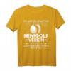 Bester Minigolf Verein Humor Minigolfer Minigolfen T-Shirt – Lustiges Geschenk für Minigolf Fans & Profi Minigolfer