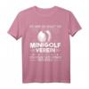Bester Minigolf Verein Humor Minigolfer Minigolfen T-Shirt – Lustiges Geschenk für Minigolf Fans & Profi Minigolfer