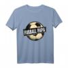 Fußball Fußballmannschaft Fußballplatz Sport Papa T-Shirt - Stolzes Fan- und Spielershirt, Perfektes Geschenk für Fußballfans und -spieler