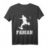 Kinder Fußball Sport Verein Name Fabian Geschenk T-Shirt - Persönliches Fußball-Design für begeisterte Jungen und Vereinsmitglieder