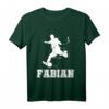 Kinder Fußball Sport Verein Name Fabian Geschenk T-Shirt - Persönliches Fußball-Design für begeisterte Jungen und Vereinsmitglieder