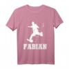 Kinder Fußball Sport Verein Name Fabian Geschenk T-Shirt - Persönliches Fußball-Design für begeisterte Jungen und Vereinsmitglieder