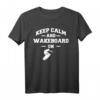 Keep Calm Wakeboard T-Shirt – Geschenk für Wakeboarder, Wassersportler & Strandurlauber zum Geburtstag oder Feiertag