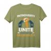 Lustiges Introvertiertes T-Shirt - Perfektes Geschenk für introvertierte Freunde oder Partner, ideal zum Feiern und für ruhige Menschen