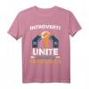 Lustiges Introvertiertes T-Shirt - Perfektes Geschenk für introvertierte Freunde oder Partner, ideal zum Feiern und für ruhige Menschen