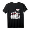 Bowler Geschenk für Bowling Verein und Kegeln - Lustiges Pinguin T-Shirt für Profi und Hobbykegler, perfekt für Turniere, Liga und Geburtstagsfeiern