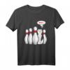 Bowler Geschenk für Bowling Verein und Kegeln - Lustiges Pinguin T-Shirt für Profi und Hobbykegler, perfekt für Turniere, Liga und Geburtstagsfeiern