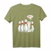 Bowler Geschenk für Bowling Verein und Kegeln - Lustiges Pinguin T-Shirt für Profi und Hobbykegler, perfekt für Turniere, Liga und Geburtstagsfeiern