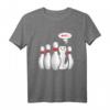 Bowler Geschenk für Bowling Verein und Kegeln - Lustiges Pinguin T-Shirt für Profi und Hobbykegler, perfekt für Turniere, Liga und Geburtstagsfeiern