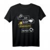 Eat Sleep Wakeboarding Wakeboard Geschenk Wakeboarder Board T-Shirt – Perfektes Wassersport Geschenk für Wakeboarder und Freestyle Fans