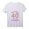Damen Club der alten Schachteln 40 Geburtstag T-Shirt mit V-Ausschnitt – Lustiges Geschenk für Frauen zum 40. Jubiläum und Feier