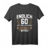 Erwachsen Werden 60 Geschenk 1962 – Lustiges Retro T-Shirt für den 60. Geburtstag Mann, vintage Look, Geburtstagsgeschenk für Jubilare