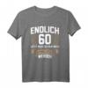 Erwachsen Werden 60 Geschenk 1962 – Lustiges Retro T-Shirt für den 60. Geburtstag Mann, vintage Look, Geburtstagsgeschenk für Jubilare
