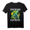 Capoeira Brasil Kampfsport Tanz Musik T-Shirt – Vielseitiges Outfit für Kampfkunst, Tanz und Fitness für Männer und Frauen