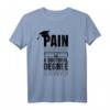 Funny PhD T-Shirt Geschenk: Schmerzen ist temporär; ein Doktortitel ist Forever – Perfekt für Absolventen und Wissenschaftler