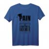 Funny PhD T-Shirt Geschenk: Schmerzen ist temporär; ein Doktortitel ist Forever – Perfekt für Absolventen und Wissenschaftler