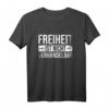 Freiheit ist nicht verhandelbar T-Shirt - Grundgesetz Verteidigen Statement im Vintage Design für Freiheitsliebhaber