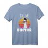 Lustiges Lama Alpaka Doktortitel Geschenk T-Shirt – Trendiges Abschlussgeschenk für junge Wissenschaftler