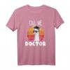 Lustiges Lama Alpaka Doktortitel Geschenk T-Shirt – Trendiges Abschlussgeschenk für junge Wissenschaftler