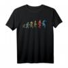 Fußball Evolution T-Shirt für Stürmer & Verteidiger - Klassisches Fußball T-Shirt für Sportler, Vereinsmitglieder & Fans