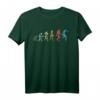 Fußball Evolution T-Shirt für Stürmer & Verteidiger - Klassisches Fußball T-Shirt für Sportler, Vereinsmitglieder & Fans