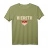 Viereth Oberfranke Heimat im Herzen Geburtsort T-Shirt – Perfekt für Vereine, Kirchweih & Tourismus in Oberfranken