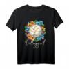 Volleygirl Beach Sport Blumenkranz Volleyball T-Shirt für Damen – Perfekt für Spielerinnen, Fans & Zuschauer