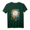 Volleygirl Beach Sport Blumenkranz Volleyball T-Shirt für Damen – Perfekt für Spielerinnen, Fans & Zuschauer