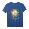 Volleygirl Beach Sport Blumenkranz Volleyball T-Shirt für Damen – Perfekt für Spielerinnen, Fans & Zuschauer