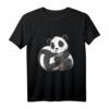 Lustiges Volleyball-Panda T-Shirt – Perfektes Team-Outfit und Geschenk für Volleyball-Mädchen, Trainer und Fans