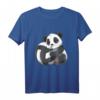 Lustiges Volleyball-Panda T-Shirt – Perfektes Team-Outfit und Geschenk für Volleyball-Mädchen, Trainer und Fans