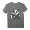Lustiges Volleyball-Panda T-Shirt – Perfektes Team-Outfit und Geschenk für Volleyball-Mädchen, Trainer und Fans