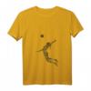 Damen Volleyball T-Shirt mit V-Ausschnitt – Perfektes Geschenk für Volleyballfans, Spielerinnen und Mädels zu Weihnachten und Geburtstagsfeiern