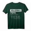 Bester Volleyball Papa Vater Definition T-Shirt – Cooles Geschenk zum Vatertag, Geburtstag & Weihnachten für Volleyball-Experten