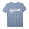 Bester Volleyball Papa Vater Definition T-Shirt – Cooles Geschenk zum Vatertag, Geburtstag & Weihnachten für Volleyball-Experten