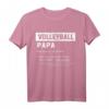 Bester Volleyball Papa Vater Definition T-Shirt – Cooles Geschenk zum Vatertag, Geburtstag & Weihnachten für Volleyball-Experten