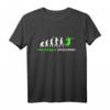 Volleyballer Evolution Volleyballfans Geschenkidee T-Shirt - Lustiges Motiv für alle Volleyballliebhaber, Fans und Spieler zu Weihnachten, Nikolaus und Geburtstagen