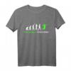 Volleyballer Evolution Volleyballfans Geschenkidee T-Shirt - Lustiges Motiv für alle Volleyballliebhaber, Fans und Spieler zu Weihnachten, Nikolaus und Geburtstagen