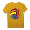 Volleyball Ball Gay Pride LGBT Rainbow Flag T-Shirt – Unterstütze die LGBTQ+ Community bei Pride-Paraden und Sportevents