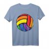Volleyball Ball Gay Pride LGBT Rainbow Flag T-Shirt – Unterstütze die LGBTQ+ Community bei Pride-Paraden und Sportevents