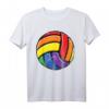 Volleyball Ball Gay Pride LGBT Rainbow Flag T-Shirt – Unterstütze die LGBTQ+ Community bei Pride-Paraden und Sportevents