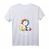 Damen Volleyball-Trainer T-Shirt mit Einhorn und V-Ausschnitt – Süßes Beachvolleyball-Design für Mannschaft und Fans
