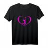 Volleyball Mädchen Hobby Herz T-Shirt – Perfektes Geschenk für volleyballbegeisterte Mädchen und Frauen