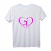 Volleyball Mädchen Hobby Herz T-Shirt – Perfektes Geschenk für volleyballbegeisterte Mädchen und Frauen
