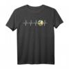 Herzschlag Volleyball T-Shirt – Geschenkidee für Volleyballspieler, Trainer und Fans